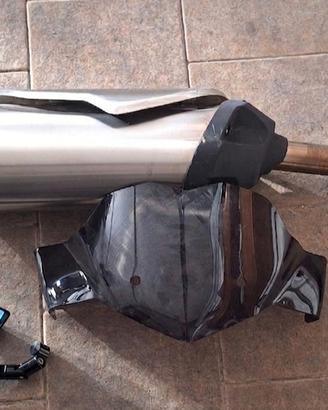 Terminale, cupolino, specchietti  TriumphTiger 800