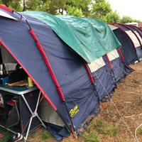 Bertoni Tunnel 6 tenda da campeggio