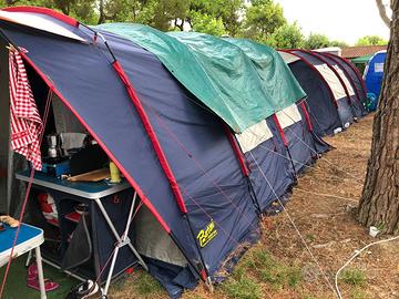 Bertoni Tunnel 6 tenda da campeggio