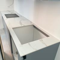 Nuovo piano cucina in Gres Ceramica