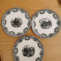 Piatti decorativi Napoleone Boch Frères 30 cm