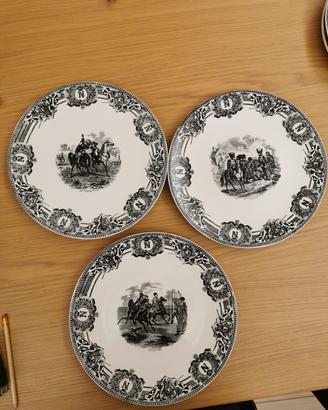 Piatti decorativi Napoleone Boch Frères 30 cm