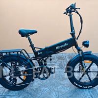 Bici elettrica fat biammortizzata nuova garanzia 