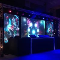 Maxi schermo ledwall 2x2,5 m passo 2.6