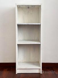Mobile/scaffale legno bianco stile shabby chic