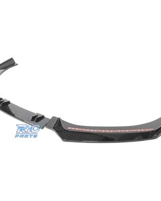 SPOILER LIP PER AUDI A4 B9 16- LOOK RS4 NERO
