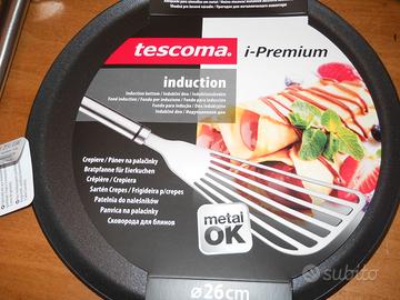 Set Piadelle con padella, rotella, spatola - Nuovo