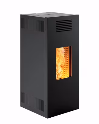 Stufa a legna MONTEGRAPPA LH 11 V NOIR 11 kW