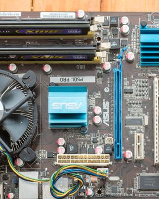 PC vintage - Core 2 Quad + ASUS P5QL Pro + RAM
