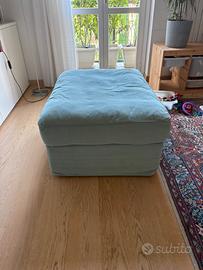 Pouf Ikea verde acqua
