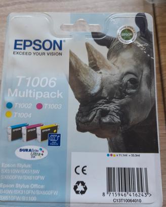 Cartucce epson T1006 mulipack originali