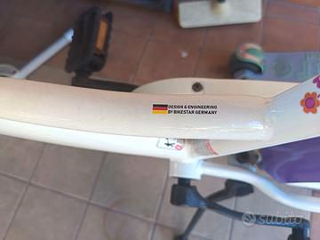 Bicicletta Bikestar Classic da 8 a 12 anni