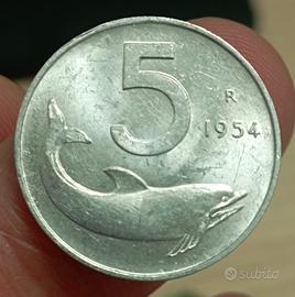 5 lire delfino