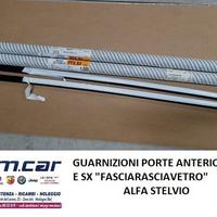 GUARNIZIONI PORTE ANT. DX E SX ALFA STELVIO