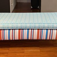 Divano dormeuse multicolore