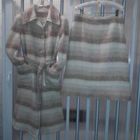 Completo Tailleur Vintage anni 60 Lana Mohair