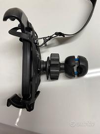 Supporto telefono per moto com sgancio rapido
