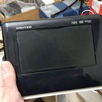 lettore dvd + televisore.