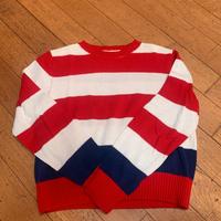 Maglione in cottone a righe Arita