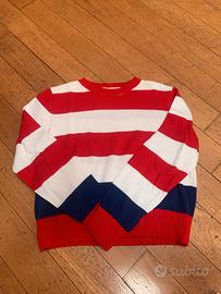 Maglione in cottone a righe Arita