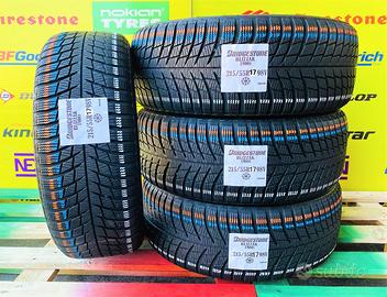 X4: Invernali 215/55R17 98V -BRIDGESTONE- al 84%