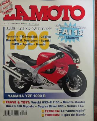 Rivista LA MOTO numero 10 anno 1995