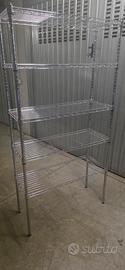 Scaffale cromato marca Spaceo
