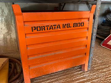 Contenitore Metallico Industriale in lamiera