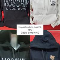 Felpe Moschino  e  Armata di Mare maschili