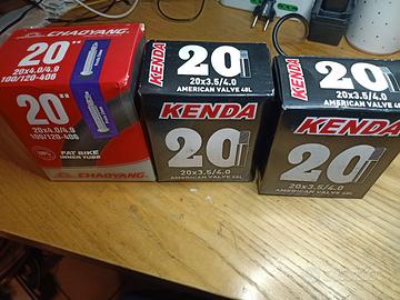 Camera d'aria per fat bike 20x4 Kenda e Chaoyang