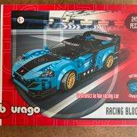 Burago Racing car Blochs lego compatibile