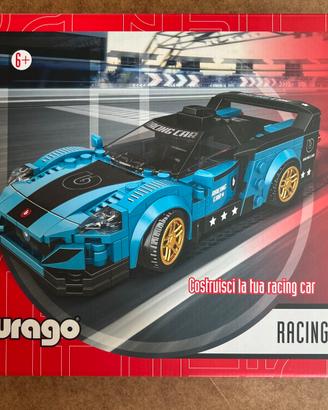 Burago Racing car Blochs lego compatibile