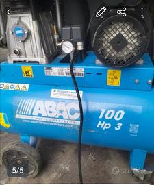compressore abac 100l 