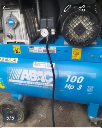 compressore abac 100l 