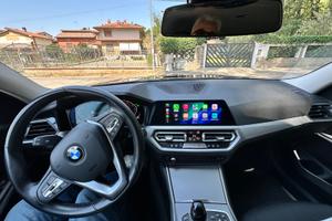 BMW serie 3 Xdrive 48V nero metallizzato