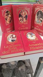 5 libri di Romantica Sonzogno in copertina rigida 