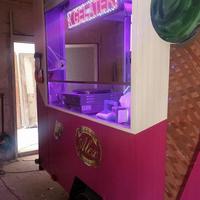 Carrello gelateria e creps