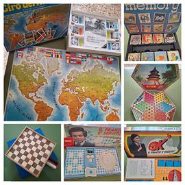 giochi di società  da tavolo anni 80