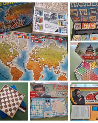 giochi di società  da tavolo anni 80