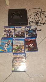 Playstation 4 slim 1TB + 7 giochi 