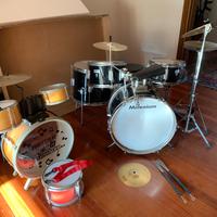 Batteria junior professional + batteria giocattolo