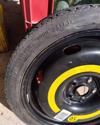 Ruotino di scorta originale VW / Audi 125/70 R18