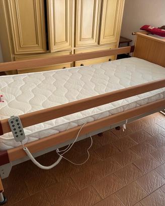 Letto ortopedico elettrico ad una piazza