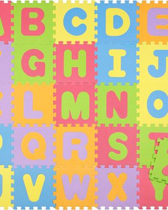 Tappeto puzzle per bambini 26 pezzi (30x30cm cad)