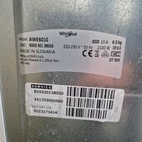 ricambi lavatrice whirlpool AWE6010
