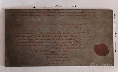 matrice  d'epoca per stampa