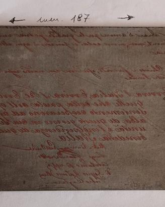 matrice  d'epoca per stampa