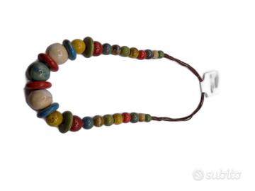 Collana donna (N10) di Perle in Ceramica