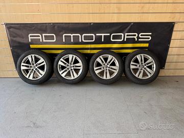 SET 4 CERCHI IN LEGA ORIGINALI OPEL 16" CON GOMME