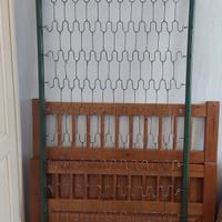 letto singolo Ikea in legno